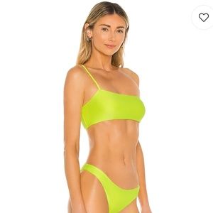 REVOLVE superdown Annette Bikini Top in Neon Green